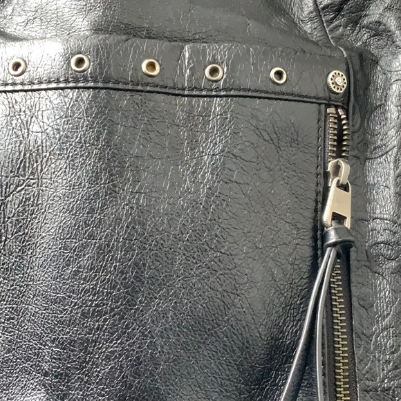 The Sak Black Leather Handbag - Picture 5 of 8